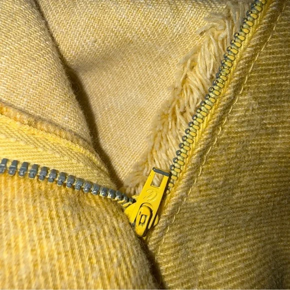 VINTAGE RARE 60s Flower Child hippie bell bottom JEANS - Picture 9 of 10